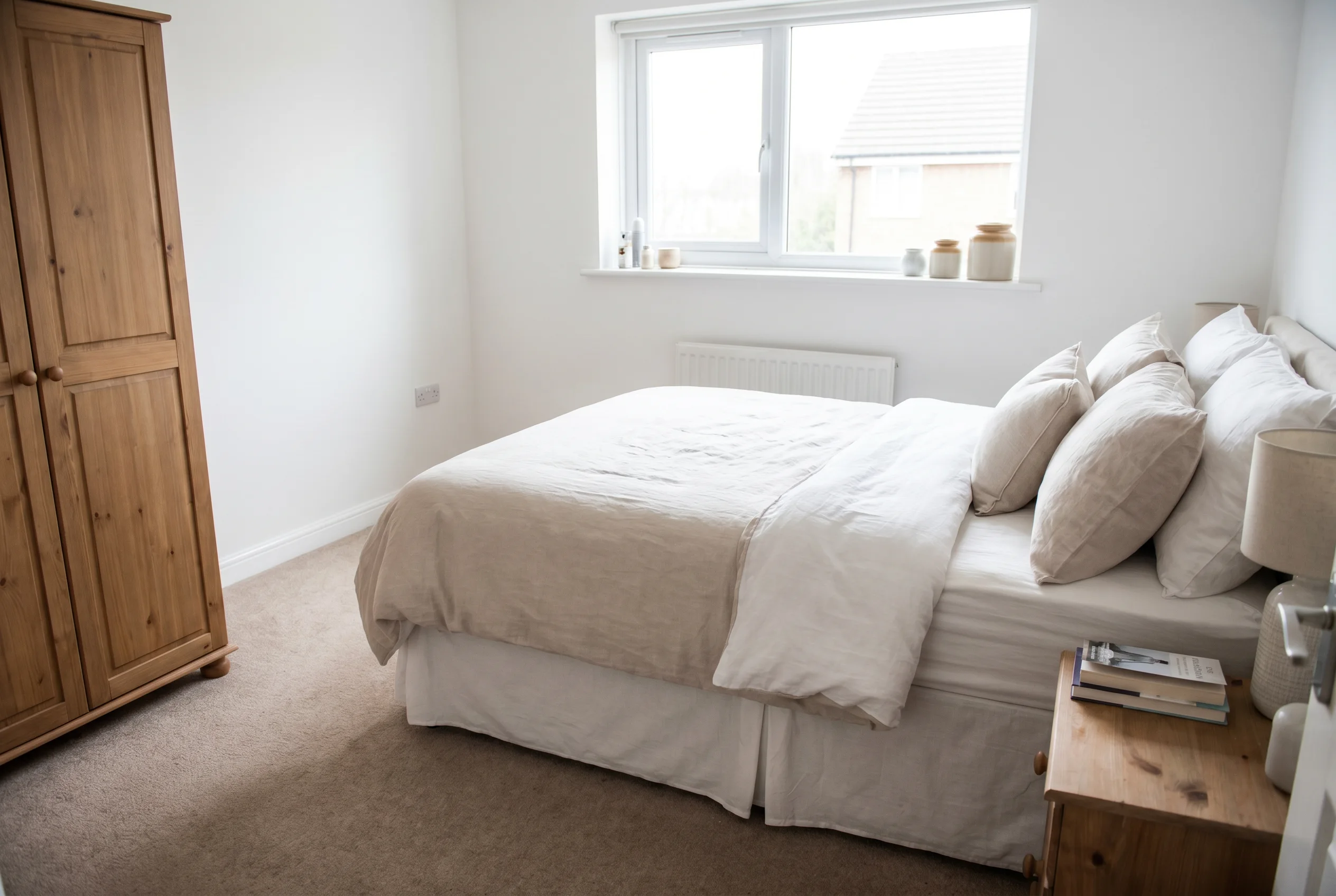 Schlafzimmer – wieder ein Ort zum Ausruhen – nachher